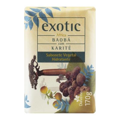 Sabonete Davene Vegetal Hidratante Exotic Africa 170g